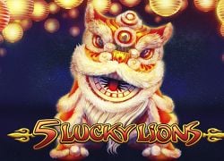 5 Lucky Lions Slot Online