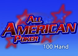 All American Poker 100 Hand Slot Online