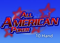 All American Poker 10 Hand Slot Online