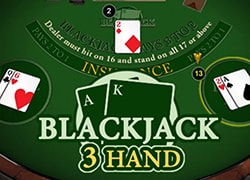 Blackjack 3 Hand Slot Online