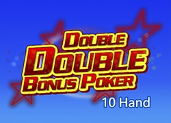Double Double Bonus Poker 10 Hand Slot Online