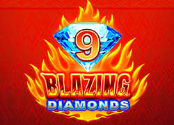 9 Blazing Diamonds Slot Online