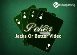 Jacks Or Better Video Poker Slot Online
