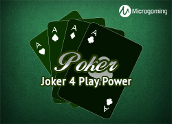 Joker Poker 4 Play Power Poker Slot Online